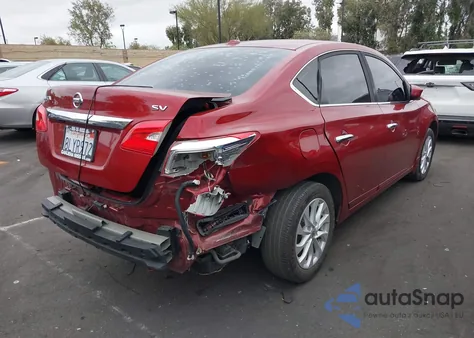 2019 Nissan Sentra Sv z USA, uszkodzony, nr VIN 3N1AB7AP1KY347643